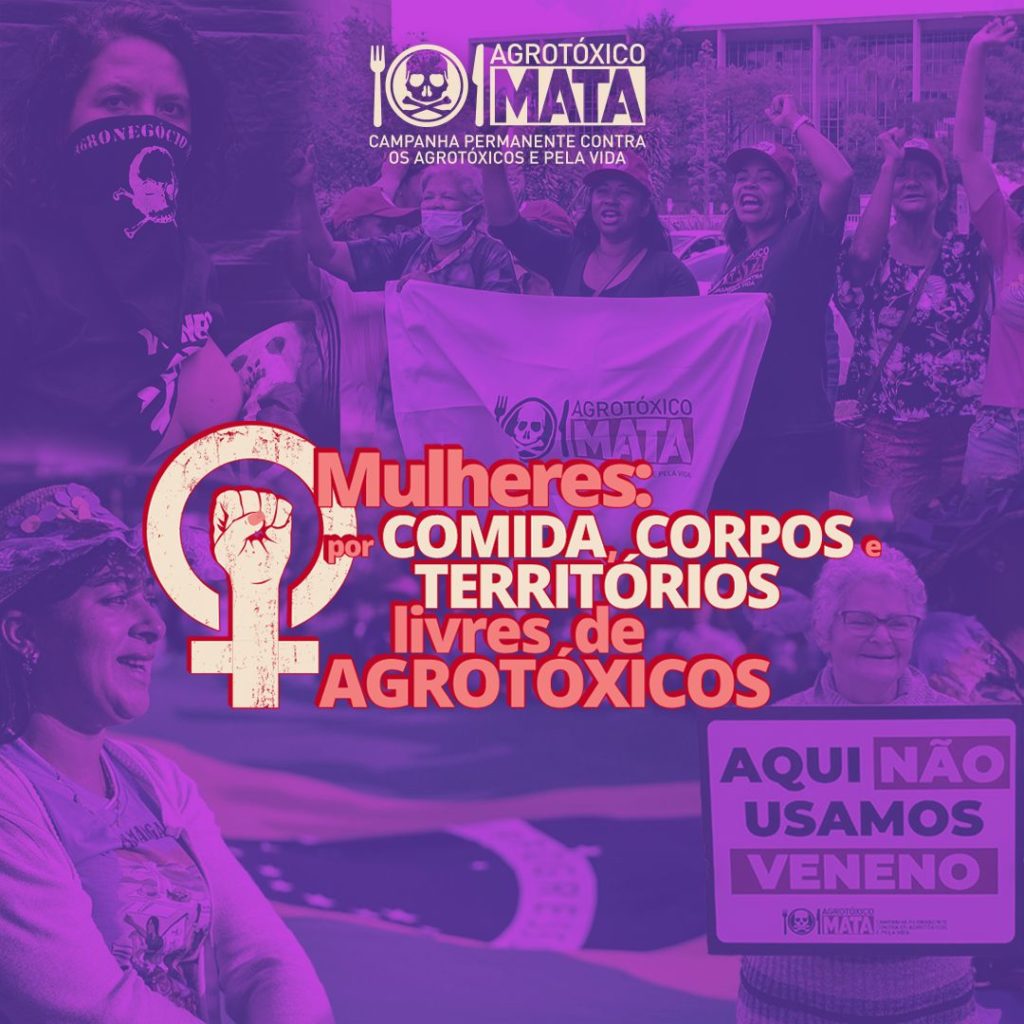 8 de março: Mulheres na resistência contra os agrotóxicos e na defesa da agroecologia