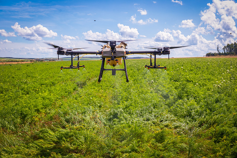 Drones respondem por 94% das contaminações por agrotóxicos no Maranhão