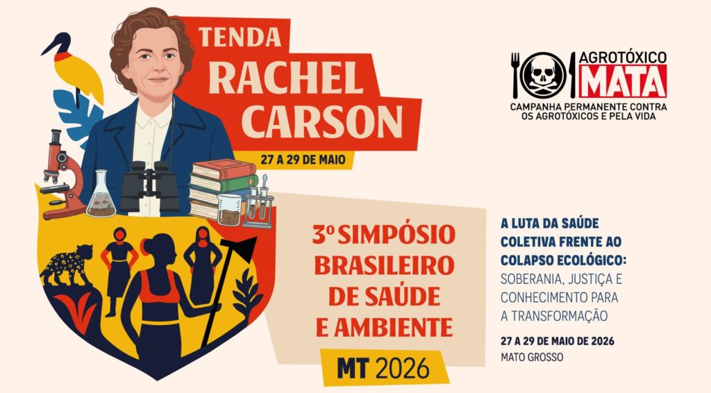 Campanha contra os Agrotóxicos realiza programação na Tenda Rachel Carson durante o 3° SIBSA