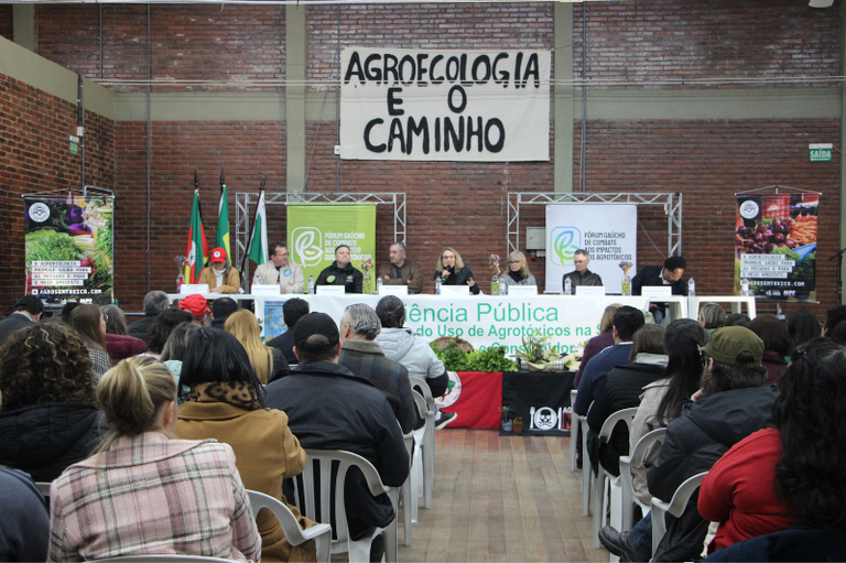 Audiência pública em Nova Santa Rita-RS fortalece agenda de enfrentamento aos impactos dos agrotóxicos 
